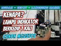 PRINTER CANON MG2570S BERKEDIP 7 KALI