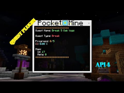 Pocketmine - MP || Quest Plugin Api 4 || Free Download