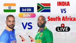 INDIA VS SOUTH AFRICA 3rd ODI LIVE SCORE AND COMMENTARY | IND VS SA LIVE STREAMING TODAY