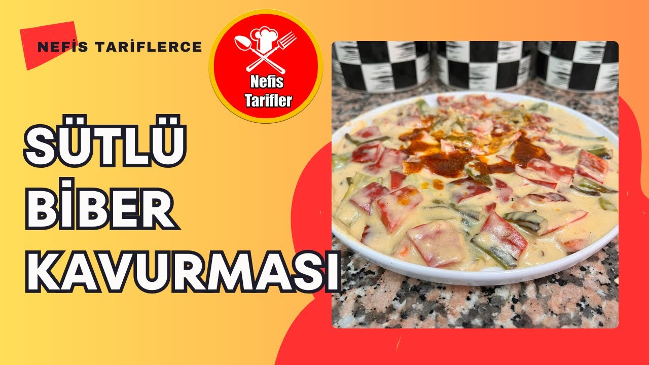 Sütlü Biber Kavurması nasıl yapılır? Trakya göçmeni yemeği #nefisyemektarifleri #kahvaltıtarifleri