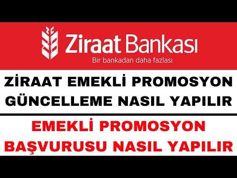 Ziraat Bankası Promosyon Güncelleme - Emekli Promosyon Başvurusu Nasıl Yapılır