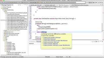 Android 高级Ui4 03 使用通用第三方控件PullToRefresh实现下拉刷新 双色球号码生成器