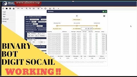 Digit Socail Bot AUTO TRADE BINARY BOT