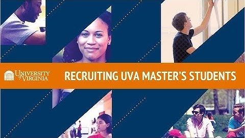 Recruiting UVA Masters Students