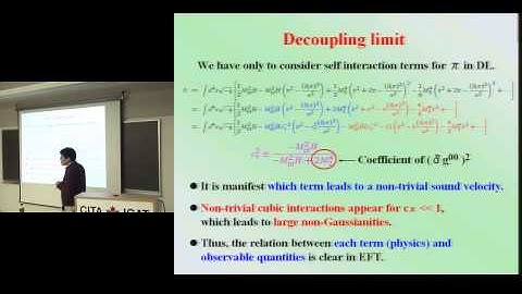CITA 504: Effective field theory approach to quasi-single field inflation