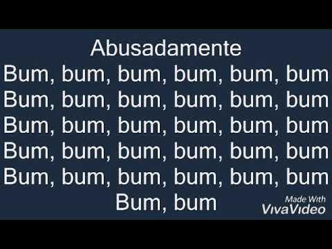 Abusada Mente.. Bum Bum.... with lyrics Abusada
