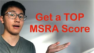 How to get a TOP MSRA Score screenshot 5