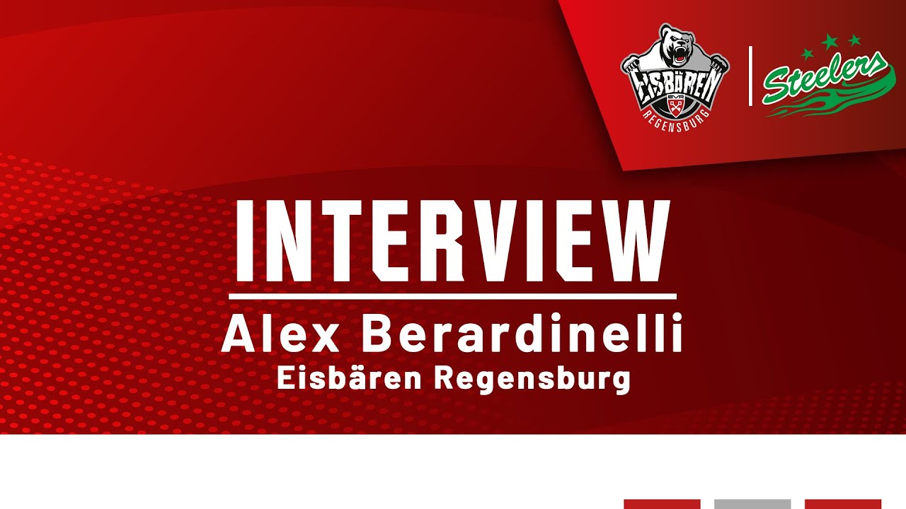 Interview mit Alex Berardinelli - Eisbären Regensburg - Bietigheim Steelers - 09.01.2026