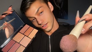 ASMR~ Boyfriend does your makeup (he’s obsessed with you)