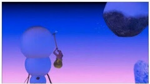 snowman skip easy/ How  to cross snowmen  #video  #snowman # getting over it  #say thank you  ######