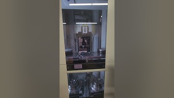 Erowa ERC80 loading an Okuma MU-4000V