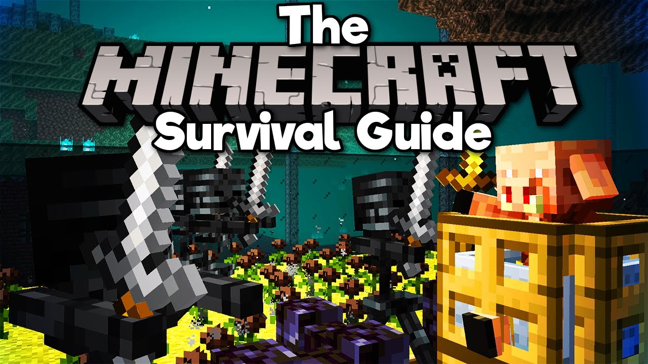 Soul Sand Valley Wither Skeleton Farm! The Minecraft Survival Guide