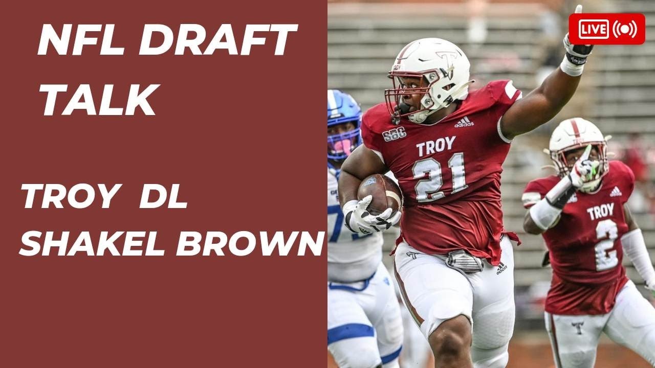 NFL DRAFT TALK WITH CG SPECIAL GUEST SHAKEL BROWN YouTube