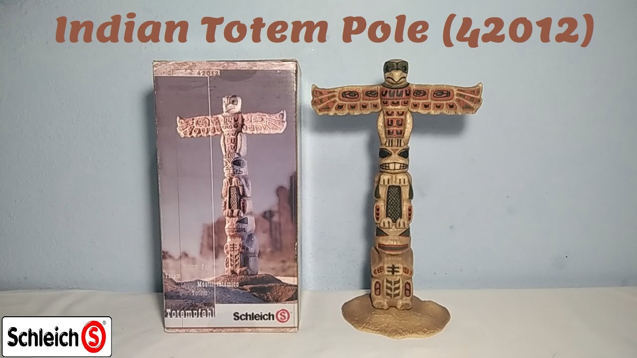 Schleich シュライヒ インディアン トーテムポール 42012 美品 Schleich Indian Totem Pole (42012) Unboxing & Review! - YouTube