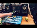 【KORG EMX-1】 &amp;Old radio-cassette  jam