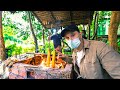 Cooking THAI Food over a Campfire / $60 Jungle House in Surat Thani / Thailand Motorbike Tour