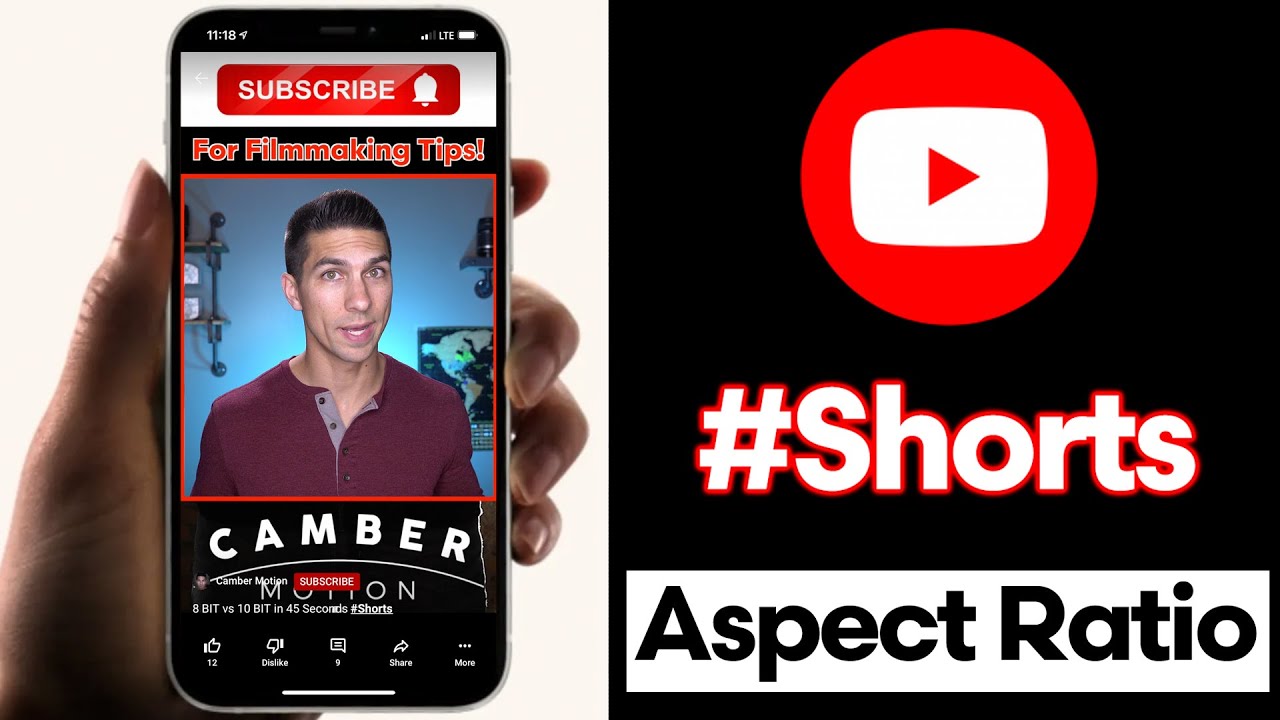 BEST Aspect Ratio for YouTube SHORTS – How to Change Aspect Ratio to 9: ...