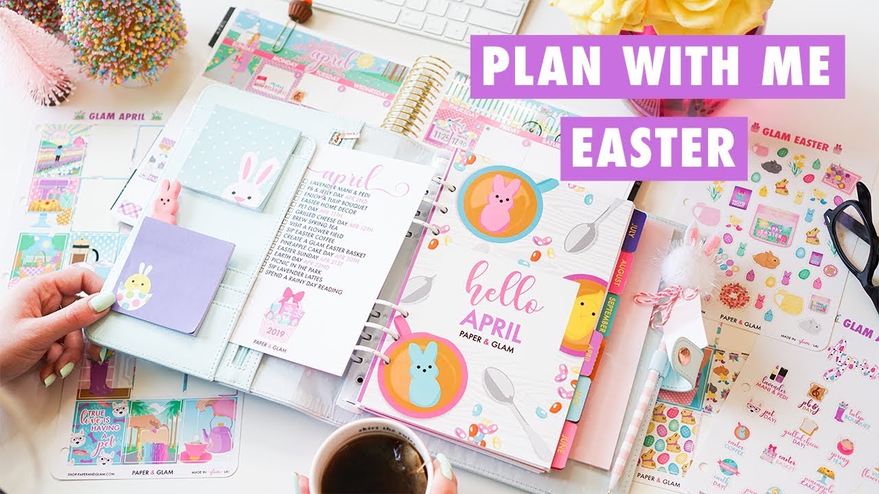 Glam April Planner Kit – Paper & Glam