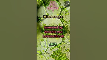 Microscope : The Most Successful Inventions Ever #fascinatingfacts #pytell #wnslive