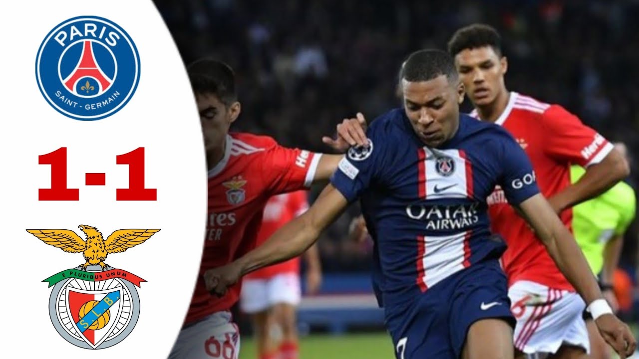 PSG vs BENFICA Tadi Malam | Hasil Liga Champion Tadi Malam | Hasil Bola