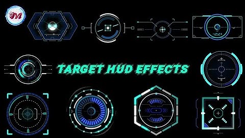 BLACK SCREEN TARGETS HUD EFFECTS