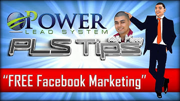 #44: "FREE Facebook Marketing" | PLS Tips with Manny