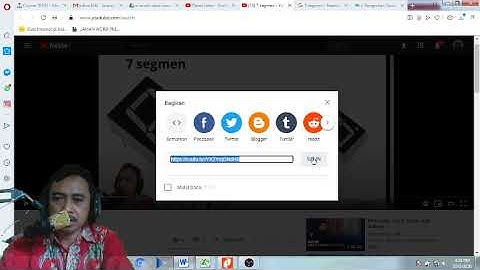 Cara upload URL video pada Moodle