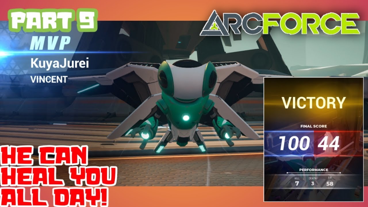 ARCFORCE Gameplay Part 9 - VINCENT: Team Deathmatch (Android & IOS)