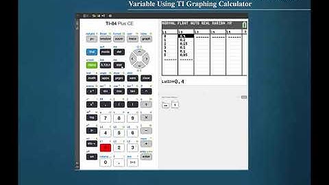 5.2 TI Mean and Standard Deviation for Discrete Random Variable