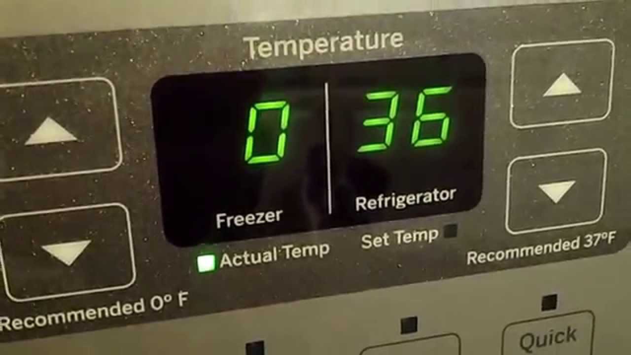 28+ Ge fridge adjust temperature information