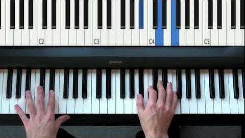 How to play Your Song by Elton John on Piano - Introduction (first 4 measures)
