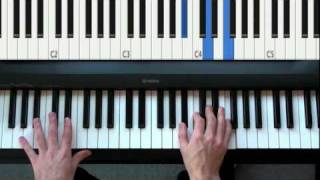 How to play Your Song by Elton John on Piano - Introduction (first 4 measures) chords