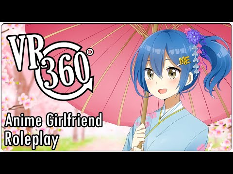 VR 360° || Hot Springs With Your Anime Girlfriend【VR360 Roleplay Scenarios PART 1】