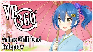 VR 360° || Hot Springs With Your Anime Girlfriend【VR360 Roleplay Scenarios PART 1】