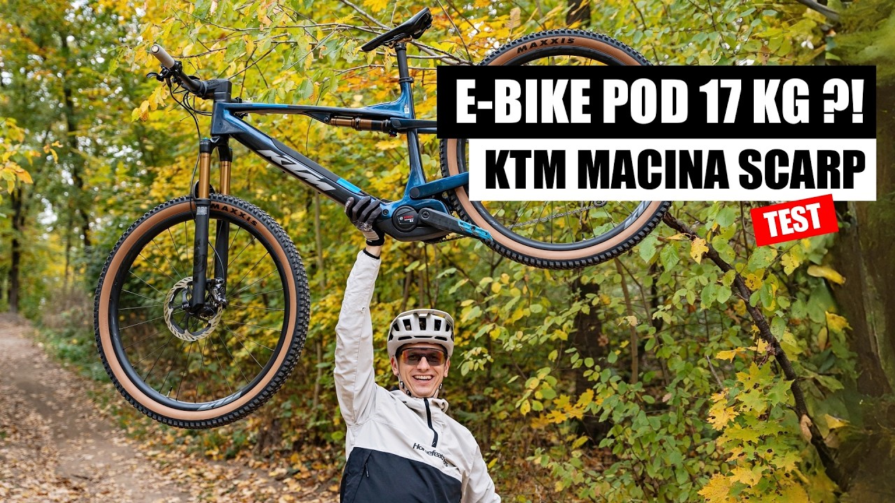 LEHKÉ ELEKTROKOLO do terénu: Vyzkoušeli jsme KTM Macina Scarp SX