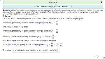 Example 13, Note, Example 14, EXERCISE 13.2 (Q1-Q8) #SATHEE_ENGG #swayamprabha #engineeringexams