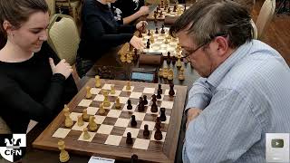 WFM Fatality (1964) vs IM Coach (2001). Chess Fight Night. CFN. Blitz