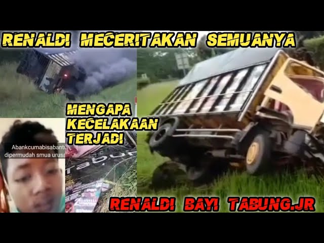 EVAKUASI TRUCK BAYI TABUNG & PENJELASAN RENALDI ATAS TERJADINYA KECELAKAAN DI JALAN TOL class=