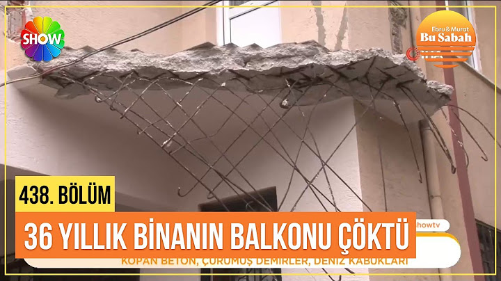 Balkonu çöken binaya tahliye kararı