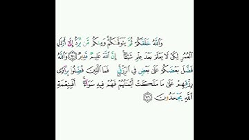 16 - سورة النحل ٧٠-٧١ - خالد الجليل