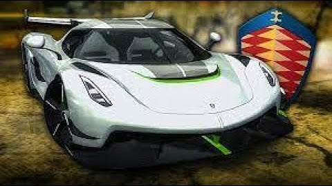 2020 Koenigsegg Jesko nfsmw Gameplay  (MOD)