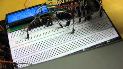 AVR to character display