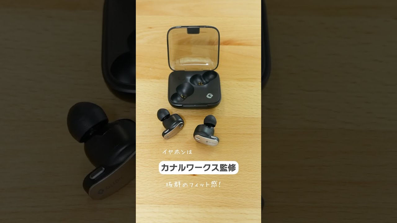 音と装着感にこだわる/完全ワイヤレスイヤホン GLIDiC TW-5300