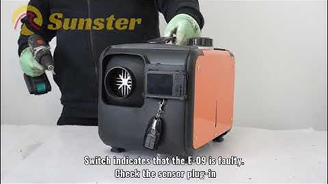 Troubleshooting Methods for Error Code E-09（A2200B）