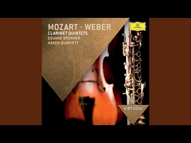 Mozart - Quintette avec clarinette : 2è mvt : E.Brunner / Quatuor Hagen