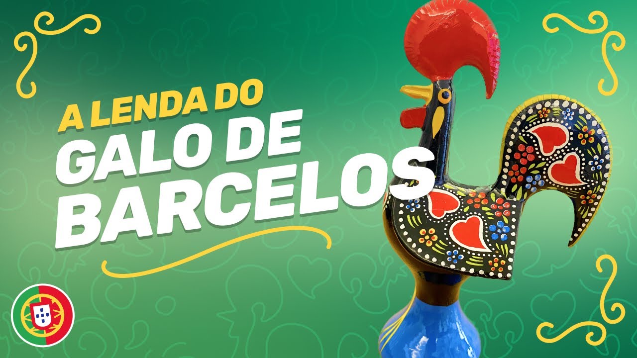A Lenda do Galo de Barcelos | Lendas de Portugal | ANIMATED | Practice Portuguese