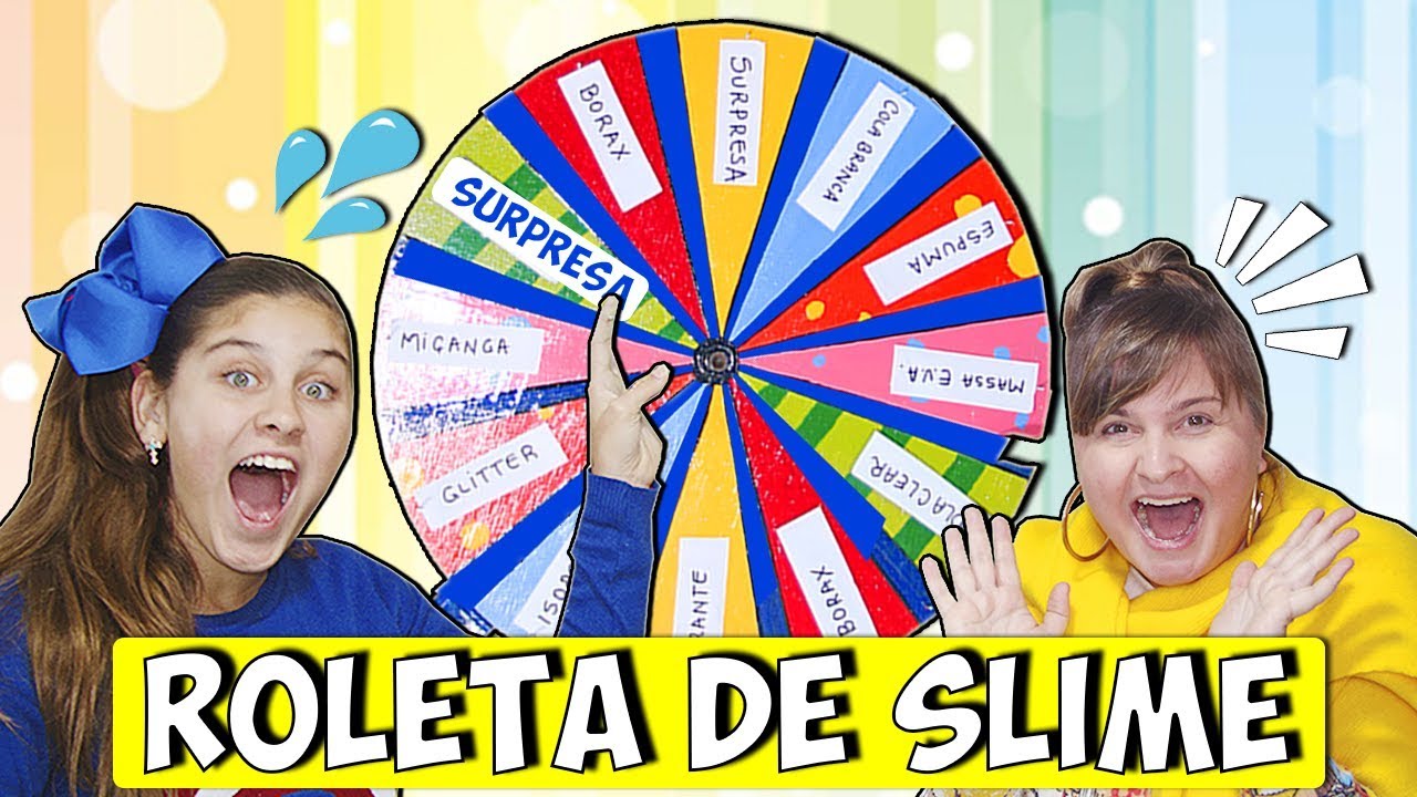 NickALive!: Desafio do slime com ROLETA misteriosa!