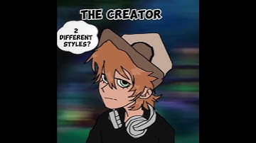 The creator vs the oc #shorts #art #tweening #capcut #fyp