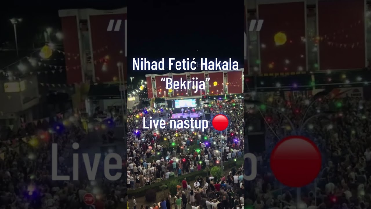 Live nastup: Nihad Fetić Hakala, “Bekrija”