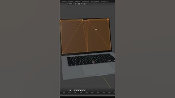 How to add any video on laptop 💻 screen in blender #day80 #100dayschallenge #blender #challenge